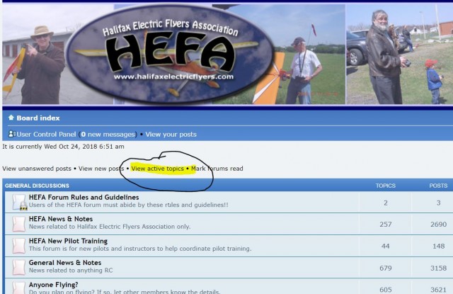 Active Topics - HEFA Website