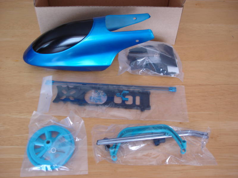 Canopy, Gear Set, Skids and Hardware