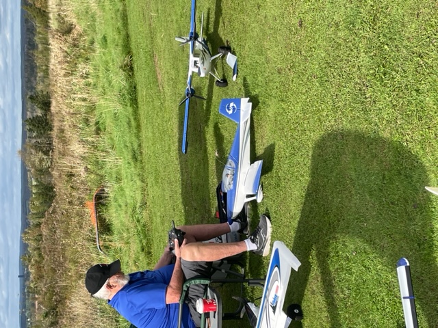 Paul getting his RV7 ready to go.